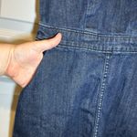 Universal Threads Universal Thread Medium/Dark Wash Denim Aline Dress size 2 Photo 5