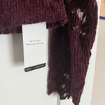 Burgundy lace blouse Purple Size XL Photo 1