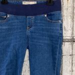 ASOS denim stretch waistband distressed knee & raw hem jeans Photo 2