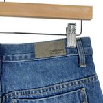 LF  Carmar Denim Y2K Pointed Hem Button Mini Skirt in Blue Size 29 Photo 8