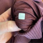 Lululemon Ribbed Softstreme Flared Pant Regular Garnet red size 2 Photo 4