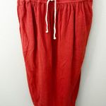 Free People  | Those Sunshine Feels Midi Tank Dress Tie Waist Rust Orange | Large Photo 5