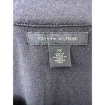 Tommy Hilfiger  Navy Blue 3/4 Sleeve Top Sequin & Bead Detail Neckline Size 2X Photo 7