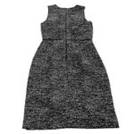 J.Crew Mercantile Dress Womens 4 Black White Gold Tweed Sleeveless Sheath Photo 1