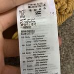 Billabong Mustard Yellow Ribbed Sunbound Tank Swim Bikini Top Size L Photo 3