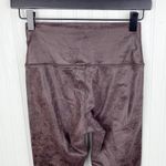 Aerie Offline by  The Hugger High Waisted Leggings Brown Crackle Size Small Photo 6