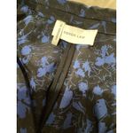 Derek Lam 10 Crosby  Lightweight Silk Black And Blue Floral Blazer Photo 3