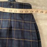Miss Patina Size S Blue Scotch Plaid Flannel Mini Skirt Adjustable Suspenders Photo 9