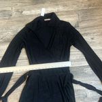 Bailey Rose Mini Wrap Black Dress Size Small long sleeve CASUAL FORMAL NWT #104 Photo 2