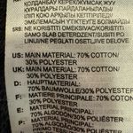 Adidas  Long Sleeve Cropped Sweatshirt Colorful Logo Raw Hem Size Extra Large Photo 5