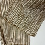 Free People  Marta Yarn Dye Trouser Pants Sz 4 Stripe Wide Leg Cotton Photo 10