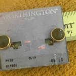 Worthington FINAL MARKDOWN Gold Clip-On Earrings Photo 0