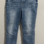 Judy Blue  Light Wash Distressed Hem High Rise Skinny Fit Jeans Size 13/31 Photo 0