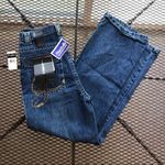 NWT BLUE DARK WASH FUBU EMBROIDERED DENIM JEANS Size 27 Photo 5