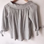 Anthropologie Striped Off The Shoulder Top Photo 0