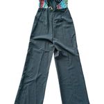 Lush Clothing Shine and Dandy Black Multi Rainbow Sequin Jumpsuit Size Small Photo 8