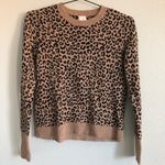 A New Day Leopard Print Crewneck Pullover Sweater. Size Small Photo 3