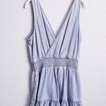 American Eagle Denim Ruffle Romper Photo 7