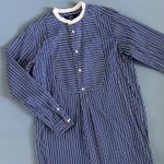 Ralph Lauren Polo Stripe Cobalt Blue Tunic Cotton Shirt Dress Photo 2