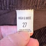 BDG Urban Outfitters  women’s high rise wide leg Corduroy Pants in Brown Photo 5