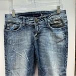 Vigoss thick stitch denim jean capri capris women's 9 Photo 3