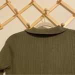 VICI Olive Green Knit Sweater Midi Dress size Small Photo 7