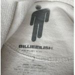 Billie Eilish  2019 Concert Tour Lash Music Merch White Graphic Hoodie Size Small Photo 4