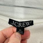 J.Crew Size XS Cream White Wool Blend Mini Skirt Gold Button Detail Preppy Chic Photo 2