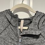 Athleta  Pacifica Crosscurrent UPF Hoodie Jacket Dark Gray Black Heather Large Photo 3