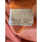 Neiman Marcus Vintage  Double Breasted Wool Blazer‎ Dark Peach Photo 6