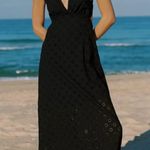 ZARA  openwork embroidered midi dress Photo 0