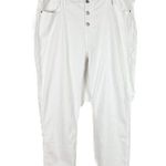 J.Crew NWT 10" Vintage Slim-Straight Jean in White Button Fly Size 35 NEW Photo 0