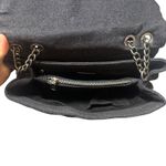 Steve Madden  Denim Quilted Flap Closure Chain Crossbody Bag Photo 5