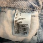 American Eagle  Blue Tie Dye Comfort Stretch Waistband Highest Rise Mom Shorts 4 Photo 4