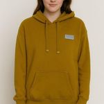 Vans Women’s Sweatshirt Burnt Yellow Orange Photo 1
