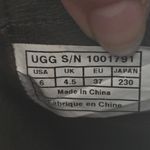 UGG DEANNA Womens Boots Brown Leather Suede Side Zip Buckle Strap 2406 Size 6 Photo 6