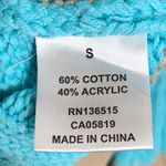 Stitches + Stripes Women’s Sweater Small Multicolor Striped Knit Cotton Blend Photo 5