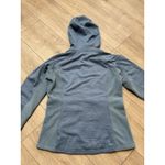 The North Face Womens Mash Up Jacket Fleece Blue Neon Orange Size Medium Photo 3