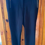 89th and Madison Black Trousers with Zipper Pockets size 12 Photo 0