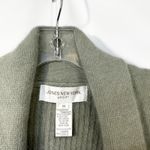 Jones New York  Medium Cardigan Angora Sweater‎ Wool Blend Open Duster Sweater D Photo 2