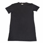 Madewell  Black Tina Short Sleeve T Shirt Dress size Large Photo 3