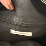 Anthropologie Black Woven Leather Crossbody Bag with strap Photo 1