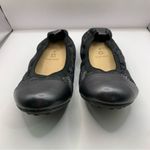 Geox  Respira Ballet Flats Italian patent grey & black comfort office sz39 US 8.5 Photo 6