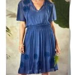 Sundance  Led By Dreams Dress Blue Women’s Size S Photo 5