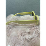 Women's AIRE Sunglasses One Size Yellow Frame Brown Lens Photo 1