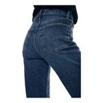 ZARA  ZW The High Rise Slim Rhinestone Jeans Mid-Blue REF- 6840/043 size 6 Photo 4