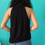 Active USA black surplice tank top Photo 3