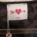 Buddy Love Spencer Romper Velvet Animal Print Flare Sleeves New XS Photo 5