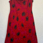 Vintage Y2K 90s Positive Attitude Size 16 Paisley 70s Retro Fairy Midi Dress Size XL Photo 0