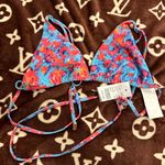 PacSun Multi Colored Bathing Suit Top Photo 0